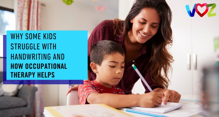 Why Some Kids Struggle With Handwriting And How Occupational Therapy Helps | The Voz Institute | Pediatric Occupational Therapist Clinic Washington DC